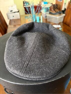 Goorin Bros Gray Wool Flat Cap